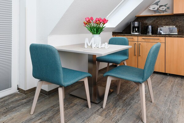 Foto van Licht vakantieapt voor twee personen in Bensersiel - LivingRoom