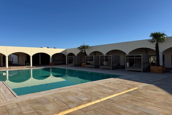 Foto van Appartement in het Wangerland Resort - Vakantiehuis in Hohenkirchen - Pool