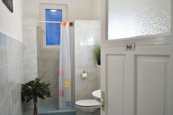 Foto van FeWo Süderstr. 42 Comfortabele vakantiewoning - Vakantiehuis in Nordseebad Borkum - BathRoom