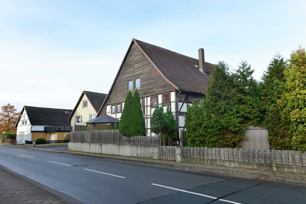 Foto van Appartement in Löwensen met privéterras - Vakantiehuis in Bad Pyrmont - ExteriorSummer