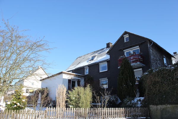 Foto van Appartement op de 1e verdieping nabij Willingen - Vakantiehuis in Willingen - ExteriorWinter
