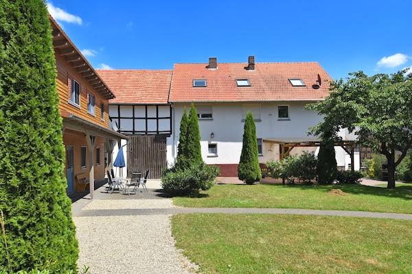 Foto van Appartement met terras in Hüddingen - Vakantiehuis in Bad Wildungen - ExteriorSummer