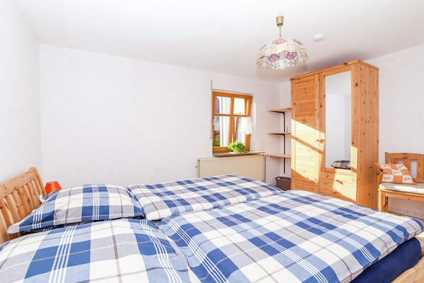 Foto van Appartement in Densberg nabij Kellerwald - Vakantiehuis in Jesberg ot Densberg - BedRoom