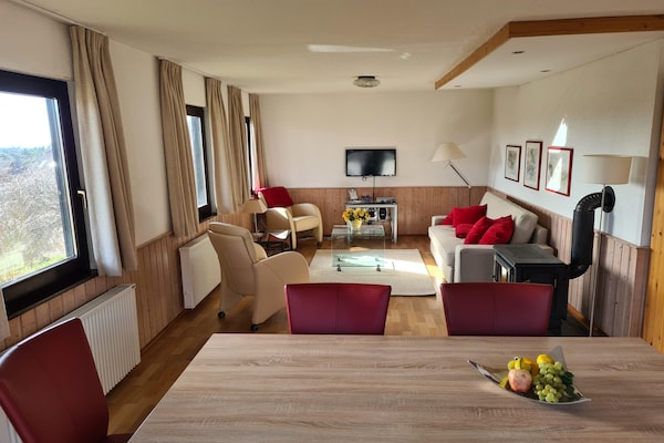 Foto van Appartement in Frankenau vlakbij skipistes - Vakantiehuis in Frankenau - LivingRoom