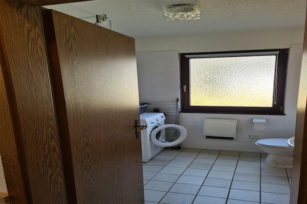 Foto van Appartement in Frankenau vlakbij skipistes - Vakantiehuis in Frankenau - BathRoom