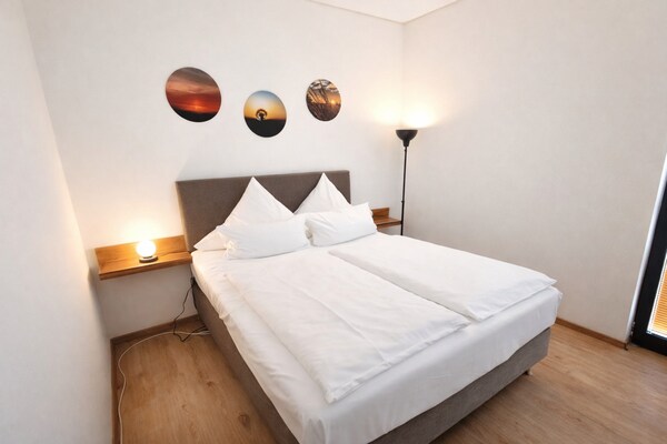 Foto van Bernsteinsee Homes en Ferien Beach House 2 - Vakantiehuis in Sassenburg - BedRoom