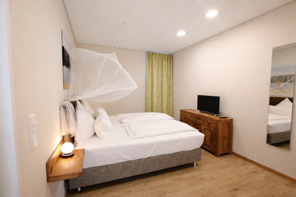 Foto van Bernsteinsee Homes en Ferien Beach House 2 - Vakantiehuis in Sassenburg - BedRoom