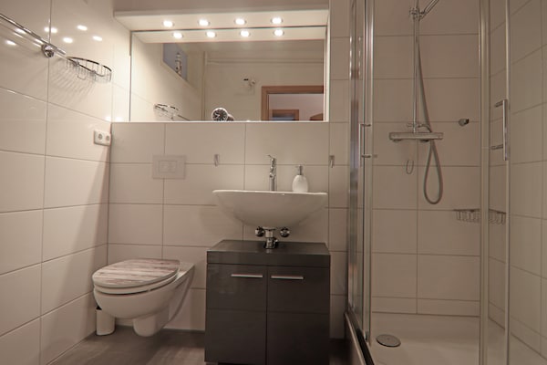 Foto van Appartement in Braunlage vlakbij de - Vakantiehuis in Braunlage - BathRoom