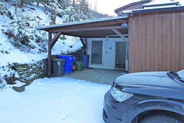 Foto van Vakantieappartement in de Boven-Harz in Wildemann - Vakantiehuis in Wildemann - ViewWinter
