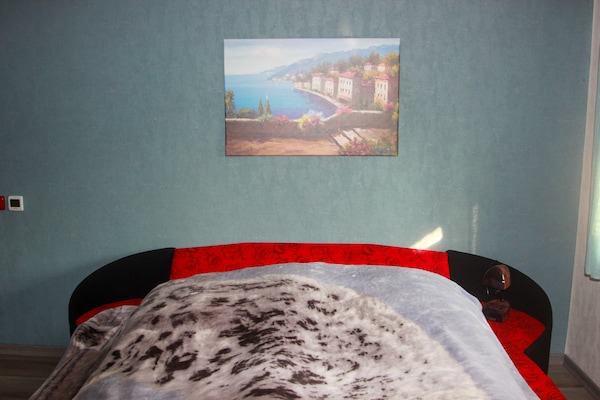 Foto van Uitnodigend vakantieappartement in het pittoreske Staßfurt - BedRoom