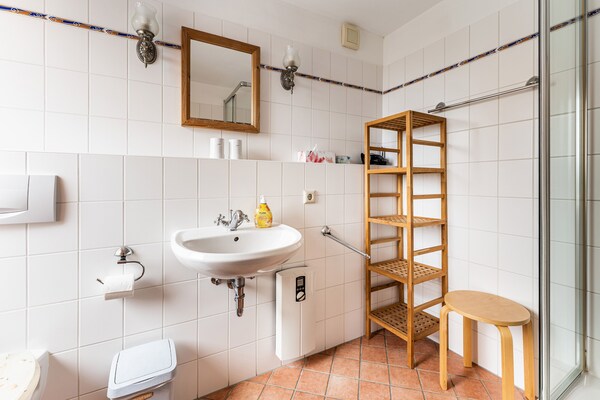 Foto van Appartement in Reifferscheid met tuin - Vakantiehuis in Hellenthal-Reifferscheid - BathRoom