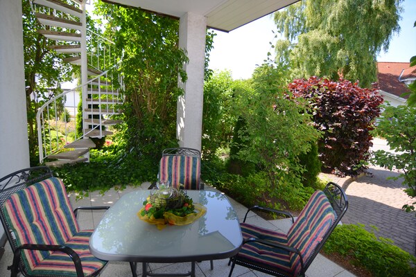 Foto van Stijlvol appartement in Madfeld met privéterras - Vakantiehuis in Brilon-Madfeld - TerraceBalcony