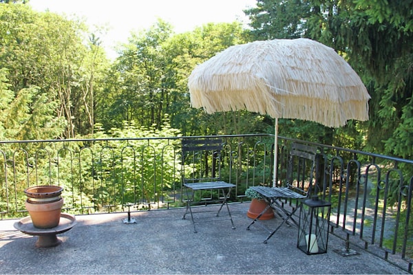 Foto van Gezellig chalet aan de skipistes - Vakantiehuis in Neuastenberg - TerraceBalcony