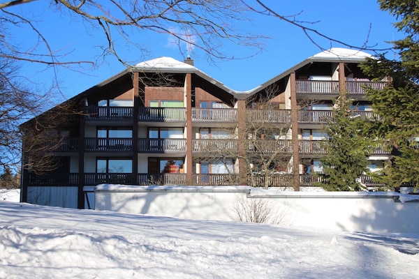 Foto van Appartement in Winterberg vlakbij het bikepark - Vakantiehuis in Winterberg - ExteriorWinter
