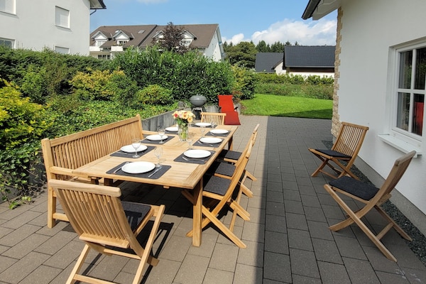Foto van Chalet in Winterberg bij Kappe Avontuur - Vakantiehuis in Winterberg - TerraceBalcony