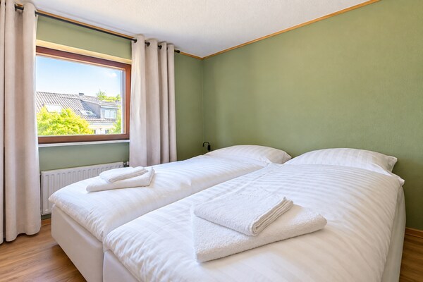 Foto van Appartement met uitzicht op de bergen nabij Winterberg - BedRoom