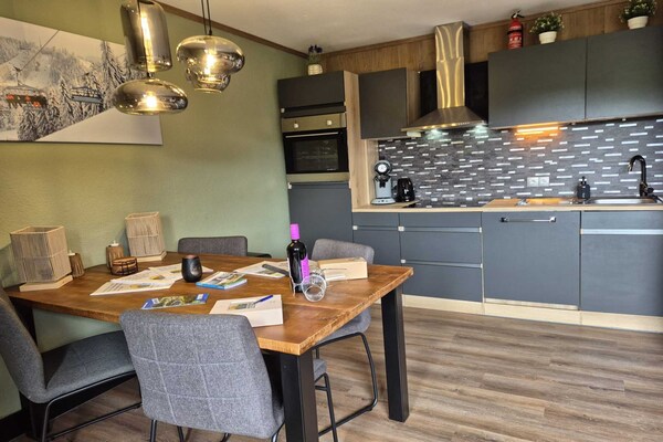 Foto van Appartement met uitzicht op de bergen nabij Winterberg - Kitchen