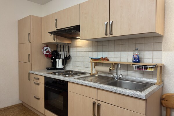 Foto van Ferienhaus mit Weitblick bei Medebach - Vakantiehuis in Medebach - Kitchen