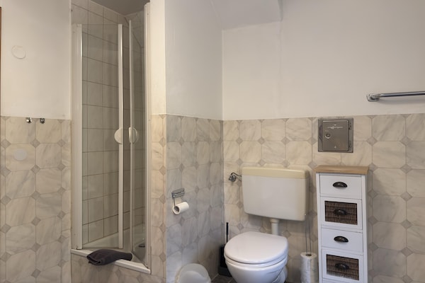 Foto van Ferienhaus mit Weitblick bei Medebach - Vakantiehuis in Medebach - BathRoom