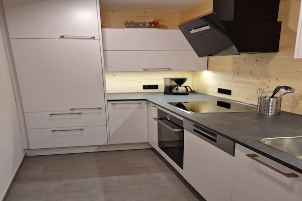 Foto van Schilderachtig appartement, Kaiserhaus - Vakantiehuis in Bernau - Kitchen