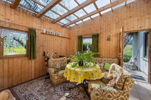 Foto van Vakantiehuis in Beieren aan de Großer Arber - Vakantiehuis in Bad Kötzting - TerraceBalcony