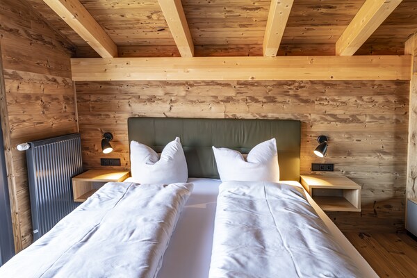 Foto van Chalet met privésauna op Vital Camp Bayerbach - Vakantiehuis in Bayerbach - BedRoom