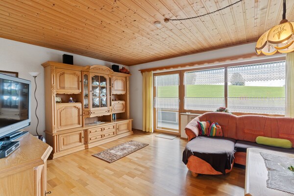 Foto van Appartement vlakbij het bos in Sonnen Beieren - Vakantiehuis in Sonnen - LivingRoom
