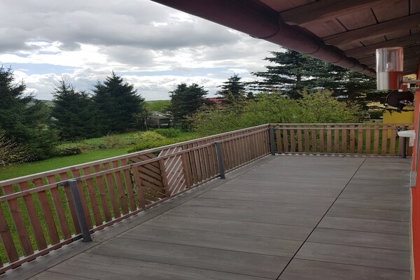 Foto van Wellnesswoning met tuin - Vakantiehuis in Schnett - TerraceBalcony