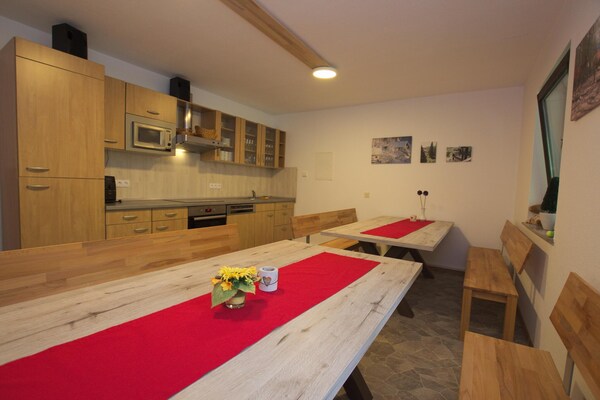 Foto van Vakantieappartement in Haus Schiefertal, Wieda - Vakantiehuis in Wieda - Kitchen