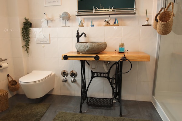 Foto van Appartement in Seedomizil Kummerow - Vakantiehuis in Kummerow - BathRoom