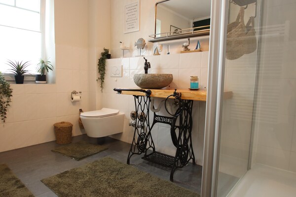 Foto van Appartement in Seedomizil Kummerow - Vakantiehuis in Kummerow - BathRoom