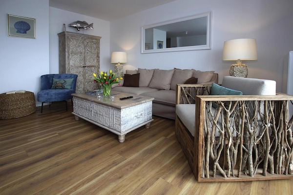 Foto van Appartement met uitzicht op het meer, Plau am See - Vakantiehuis in Plau am See - LivingRoom