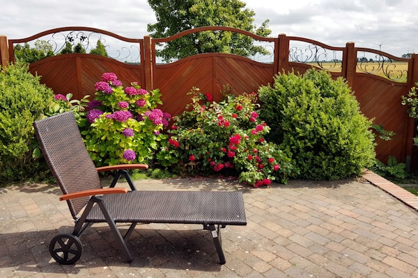 Foto van Vakantiehuis met drie badkamers in Dornumersiel - Vakantiehuis in Dornumersiel - TerraceBalcony