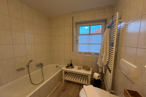 Foto van Ferienhaus Marlina Glueckstreffer in Büsum nahe - Vakantiehuis in Büsum - BathRoom