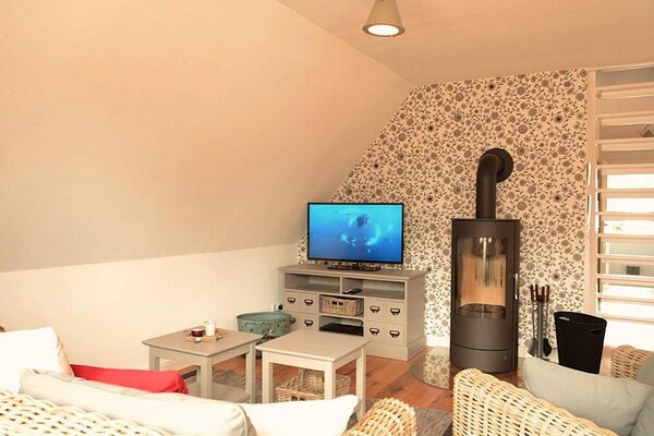 Foto van Vakantieappartement in Wyk auf Föhr - Vakantiehuis in Wyk auf Föhr - LivingRoom