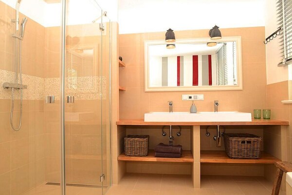 Foto van Vakantieappartement in Wyk auf Föhr - Vakantiehuis in Wyk auf Föhr - BathRoom