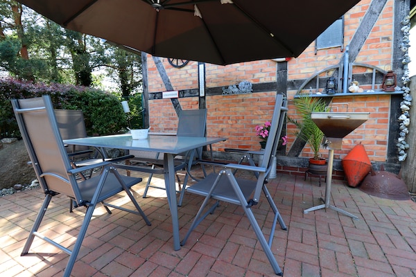 Foto van Vakantiewoning, Wieck am Darß - Vakantiehuis in Wieck am Darß - GardenSummer