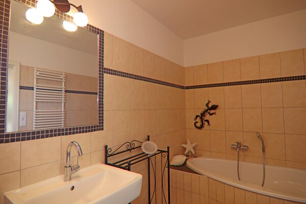 Foto van Vakantiehuis Weiße Düne, Zinnowitz - Vakantiehuis in Zinnowitz - BathRoom