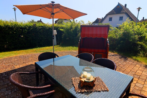 Foto van Vakantiehuis Weiße Düne, Zinnowitz - Vakantiehuis in Zinnowitz - TerraceBalcony