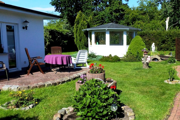 Foto van Vakantiehuizen aan de vijver, Zinnowitz - Vakantiehuis in Zinnowitz - TerraceBalcony