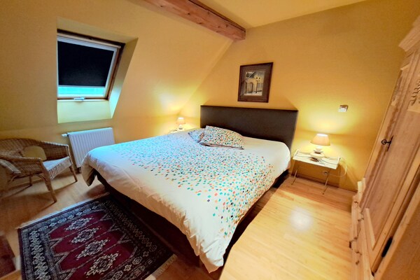 Foto van Vakantieboerderij in Pfaffenhofen met zwembad - Vakantiehuis in Kindwiller - BedRoom