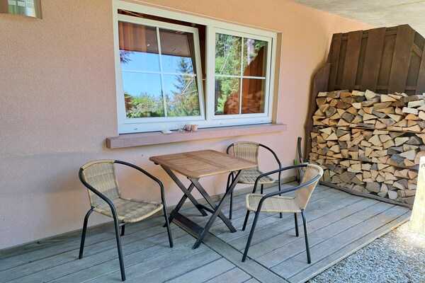 Foto van Appartement in de Elzas met Natuurbeleving - Vakantiehuis in Dabo - TerraceBalcony
