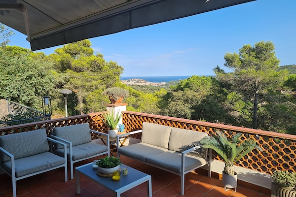 Foto van Costa Brava Familie Retreat - Vakantiehuis in Sant Feliu de Guixols - TerraceBalcony