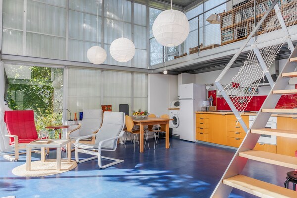 Foto van Boomhuis in Galicië bij Silgar Strand - Vakantiehuis in Sansenxo - LivingRoom