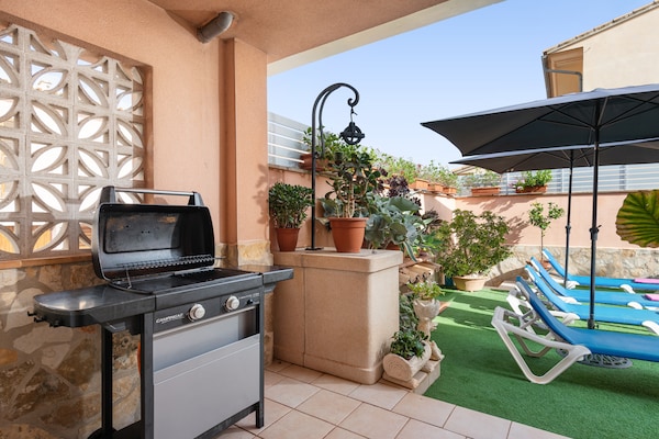 Foto van Huisje in Muro met privézwembad & BBQ - Vakantiehuis in Muro, Illes Balears - ParkFacilities