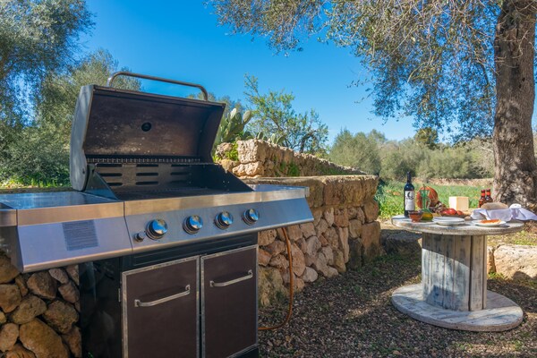 Foto van Authentieke Finca met Zoutzwembad - Vakantiehuis in Algaida, Illes Balears - ExteriorSummer