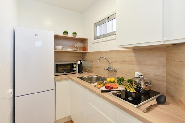 Foto van Studio op Gran Canaria bij zandstranden - Vakantiehuis in Maspalomas - Kitchen