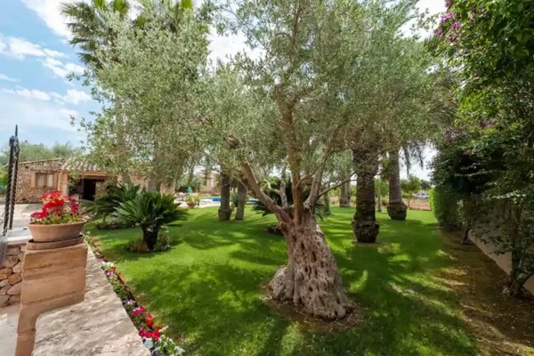 Foto van Villa in Inca met zwembad en boomgaard - Vakantiehuis in Inca, Illes Balears - GardenSummer