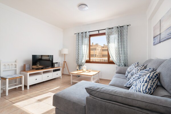Foto van Appartement in Alcúdia bij het strand - Vakantiehuis in Port D'alcúdia, Illes Balears - LivingRoom