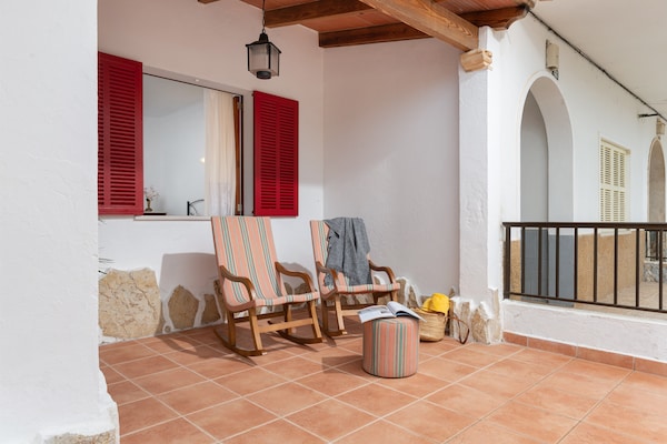 Foto van Huis in Can Picafort bij het Strand - Vakantiehuis in Can Picafort, Illes Balears - TerraceBalcony